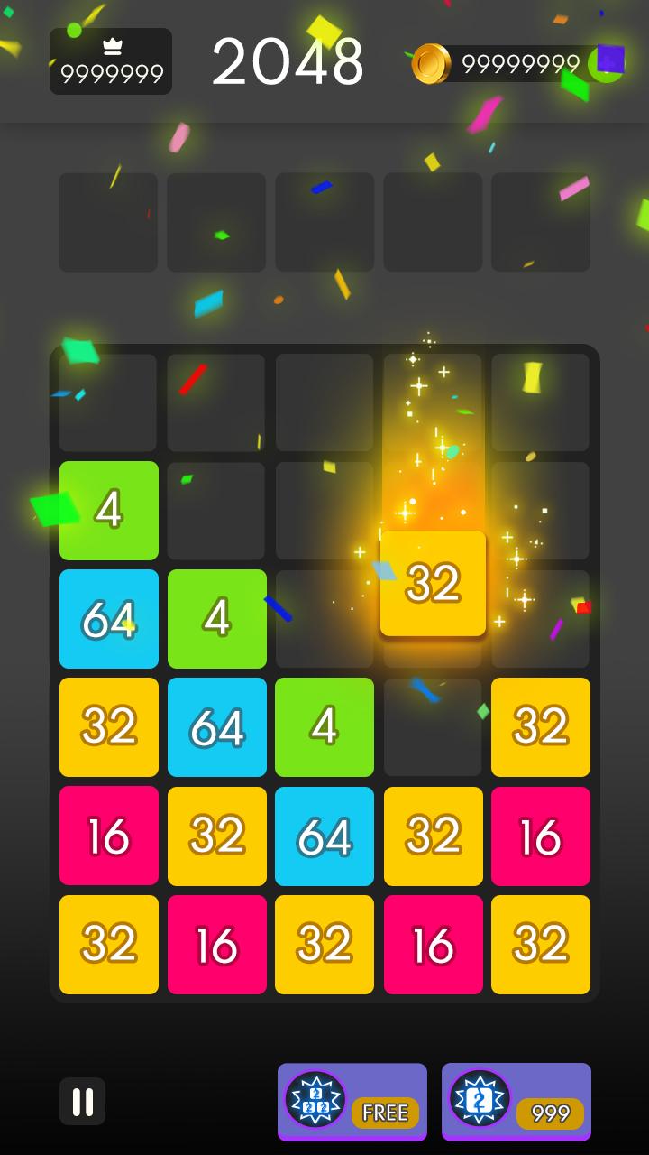 اسکرین شات 3 بازی Drop & Merge - Number Puzzle
