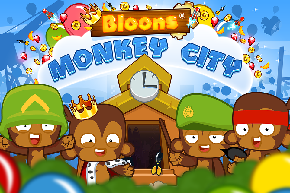 اسکرین شات 5 بازی Bloons Monkey City