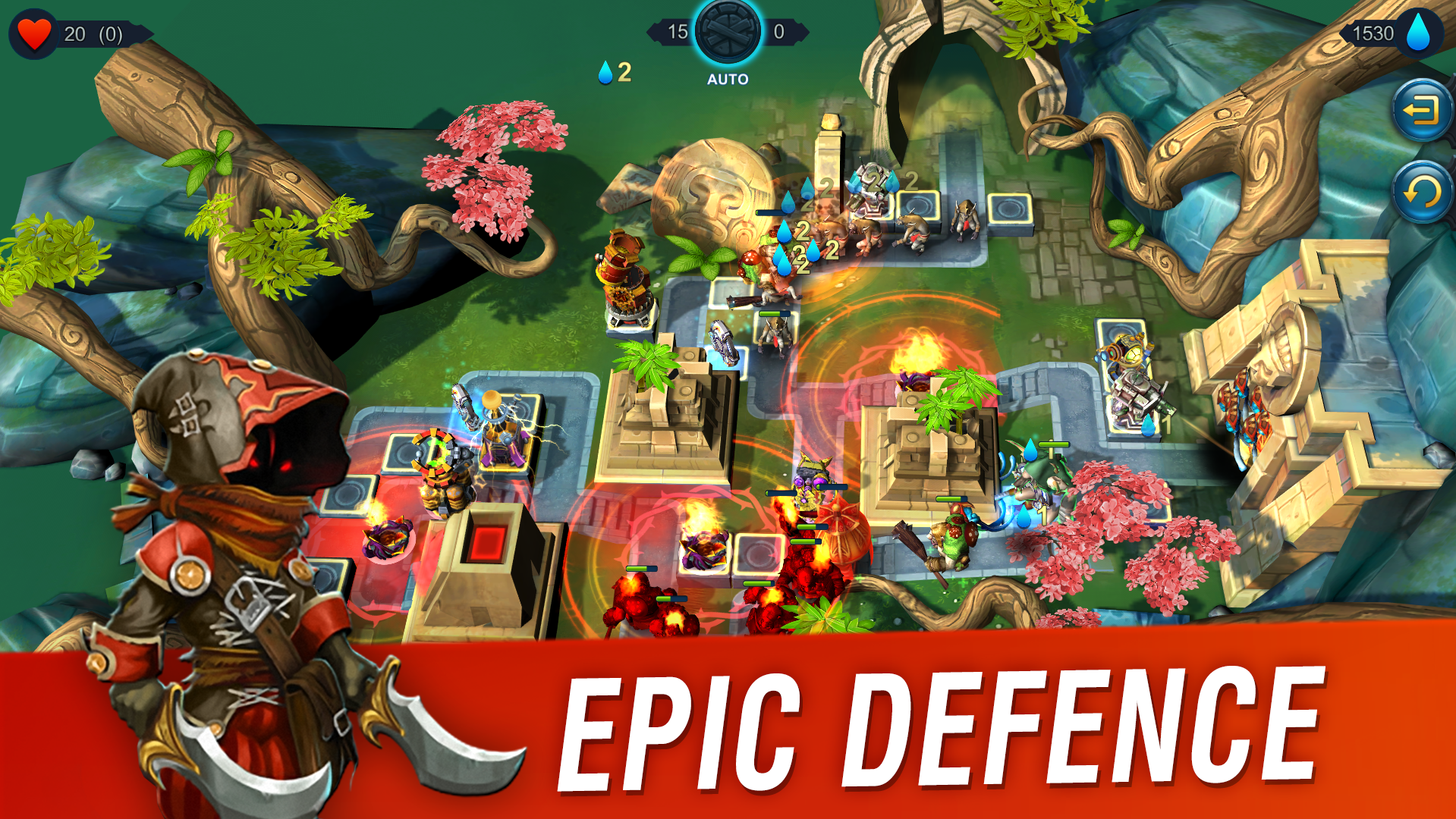 اسکرین شات 1 بازی Defenders 2: Tower Defense
