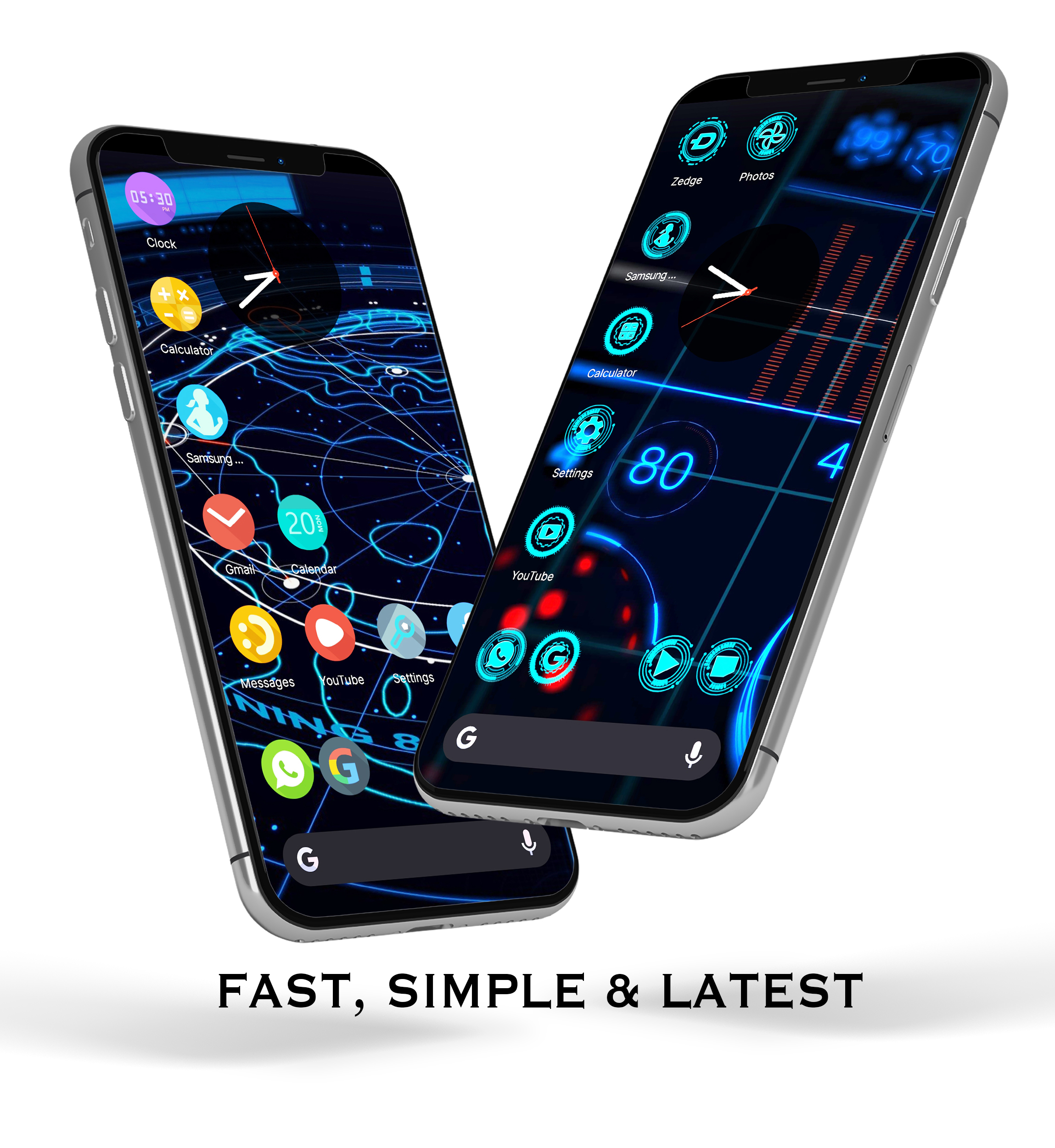 اسکرین شات 3 برنامه Launcher for Android ™