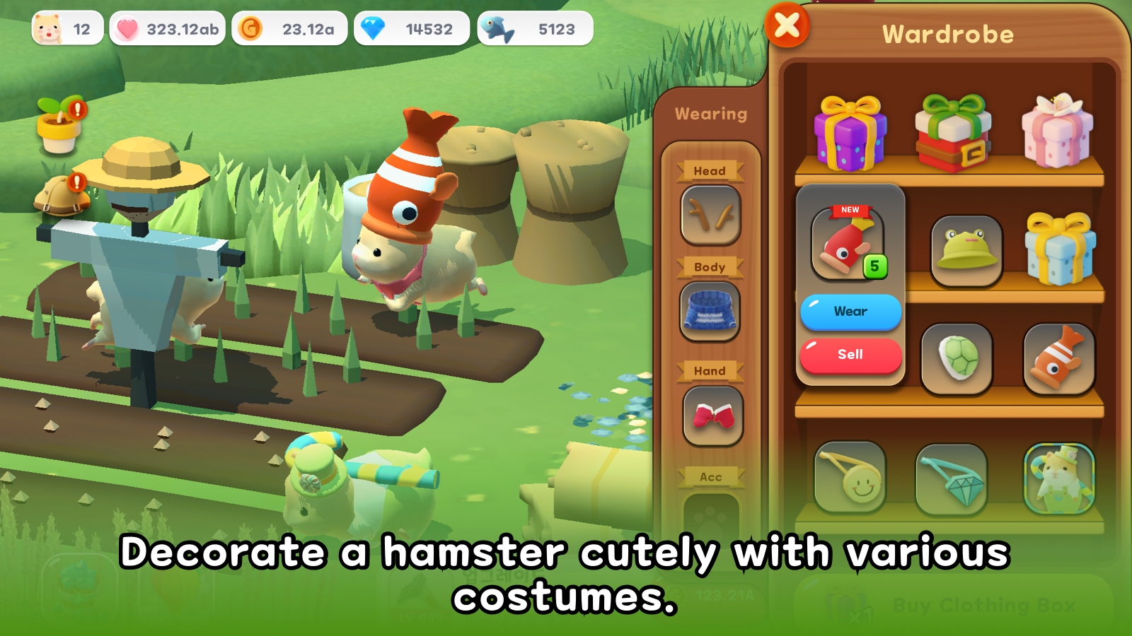 اسکرین شات 3 بازی Hamster Village