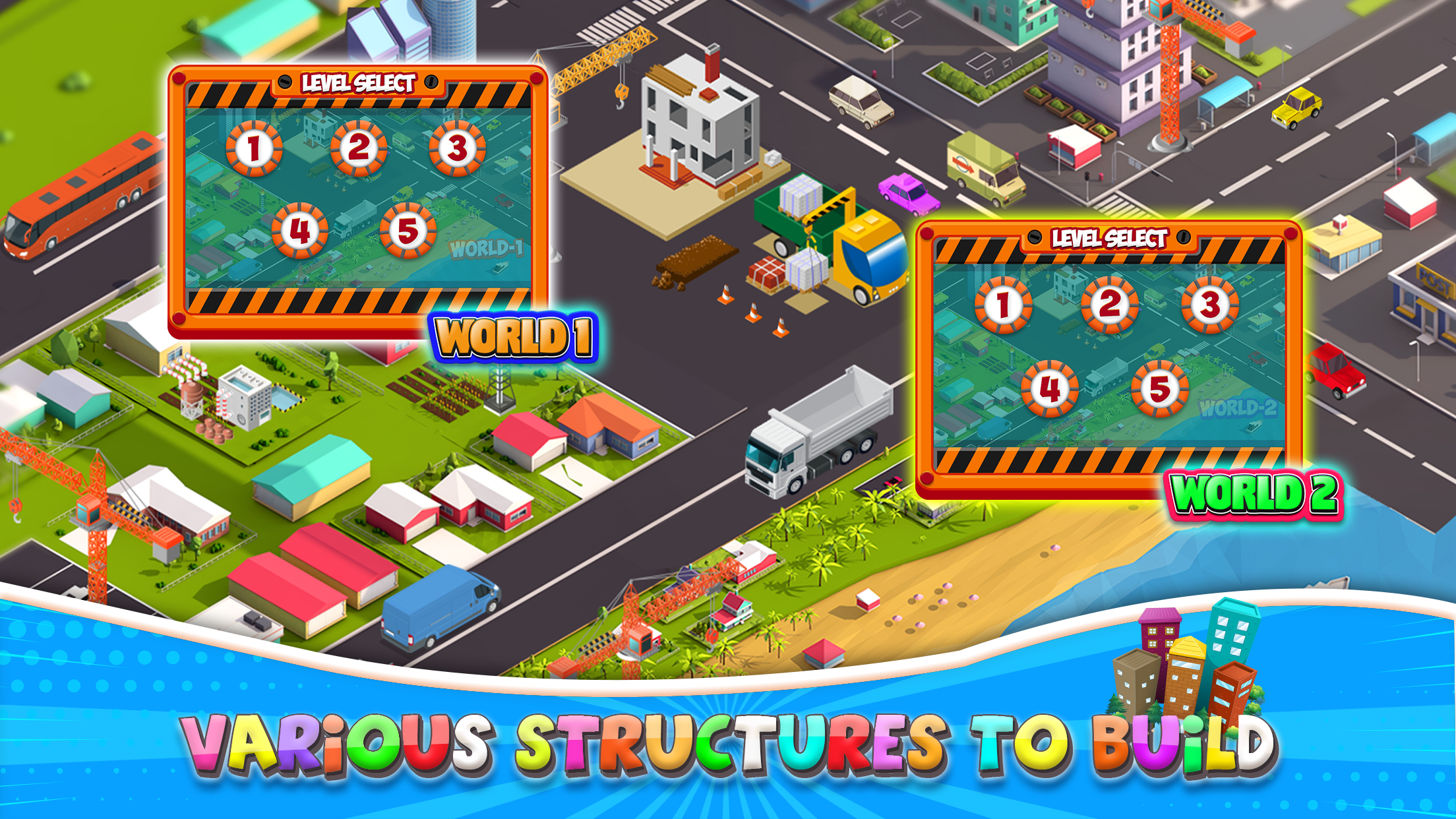 اسکرین شات 3 بازی City Construction Building Sim