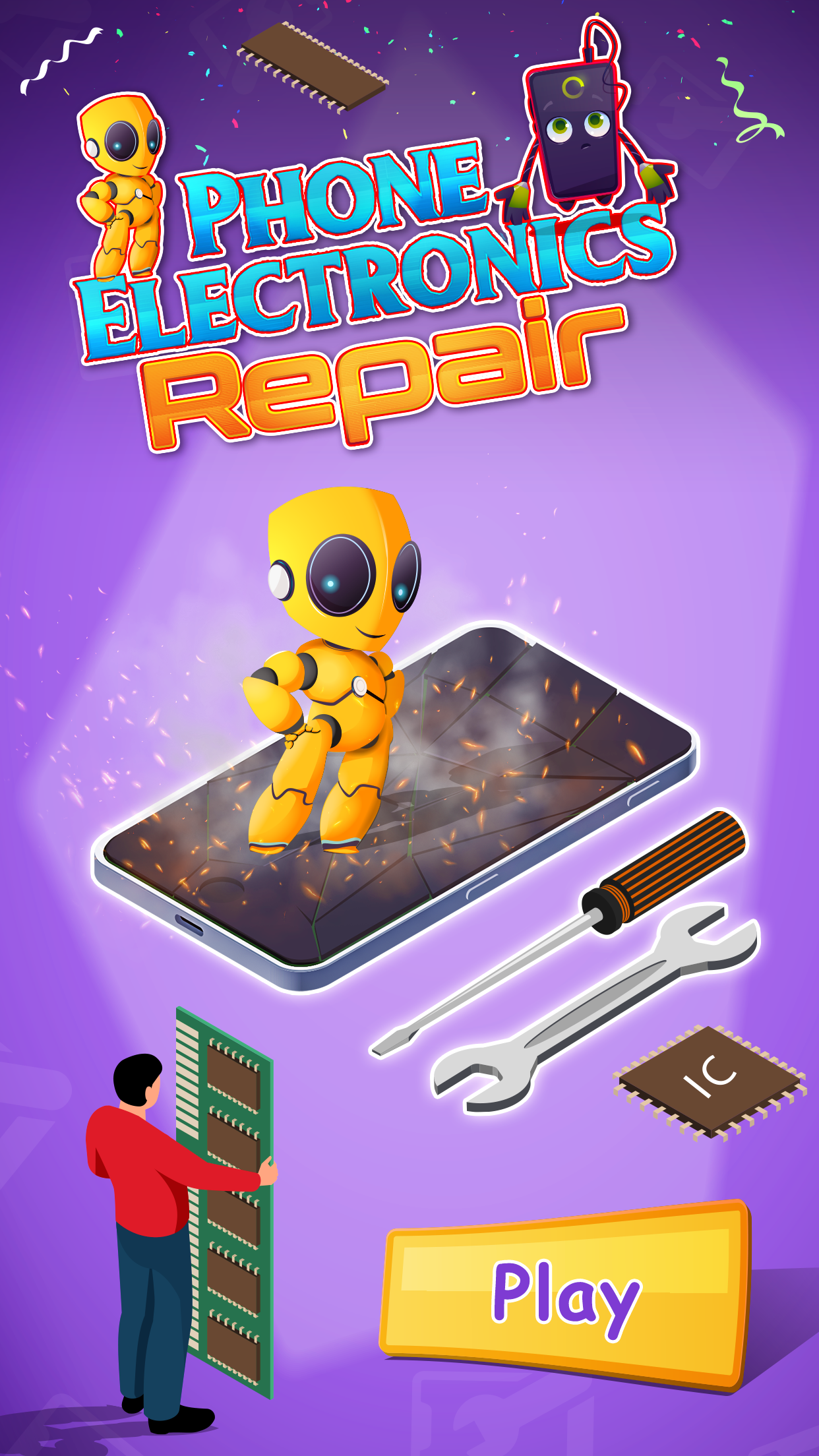 اسکرین شات 3 بازی Phone Repair Electronics Games