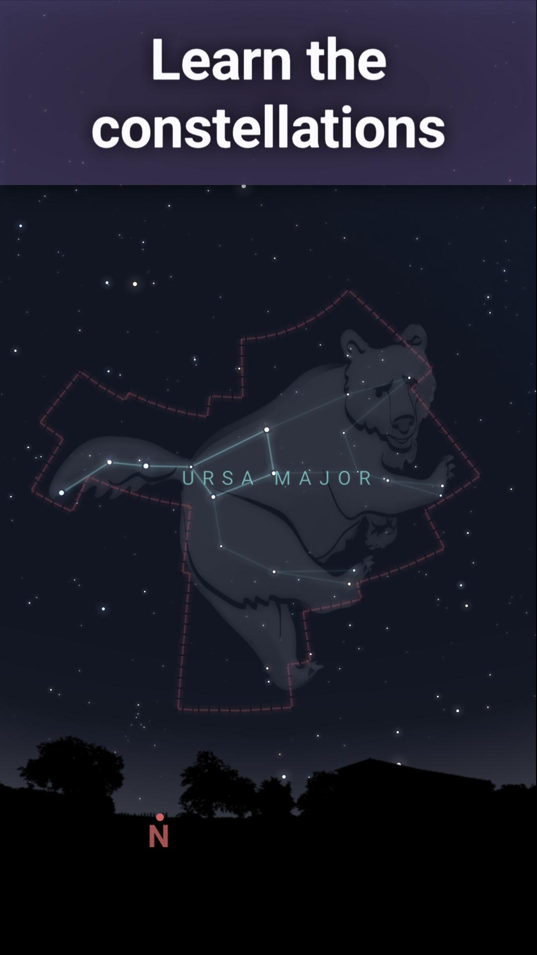 اسکرین شات 3 برنامه Stellarium Mobile - Star Map