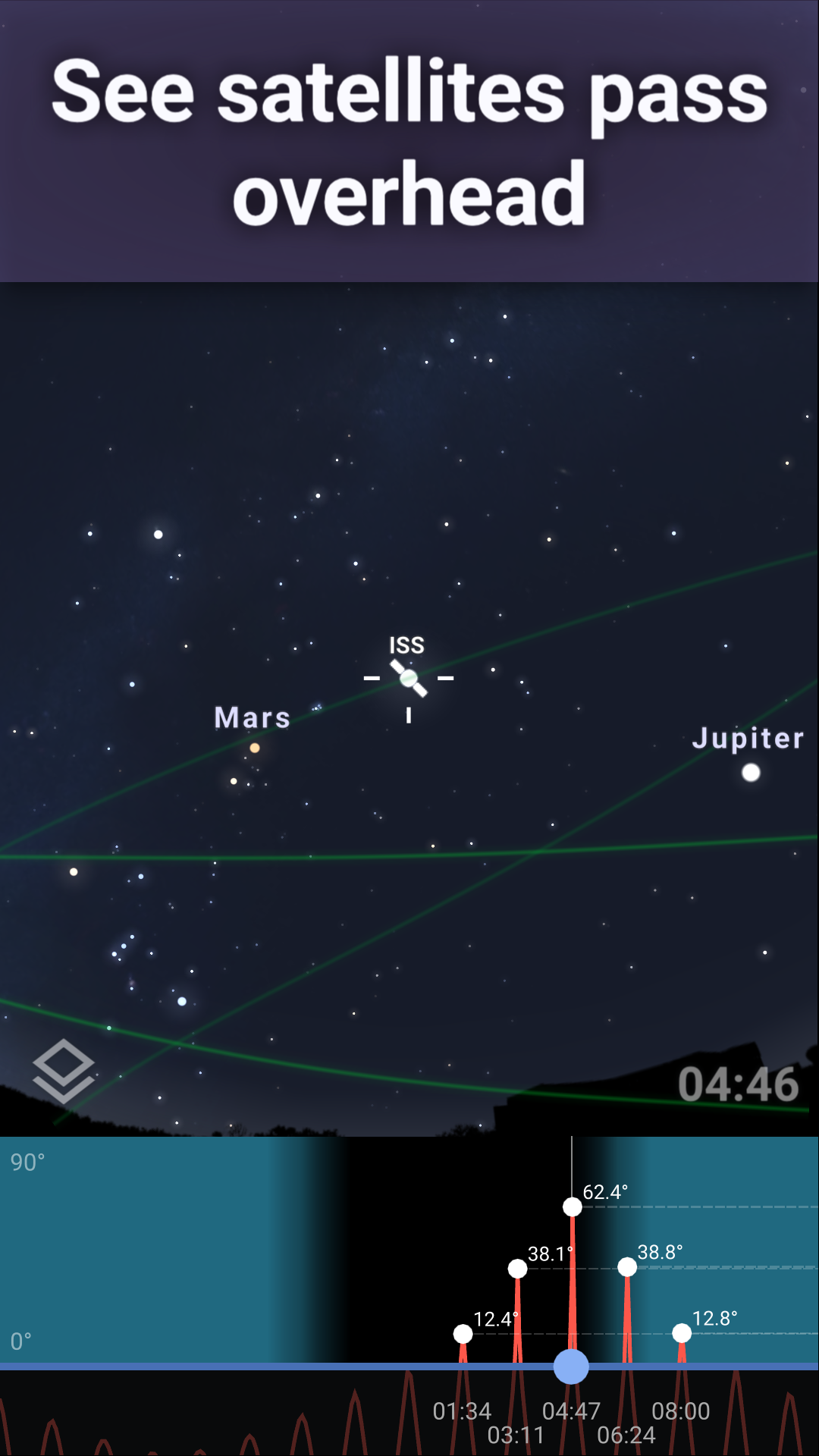 اسکرین شات 4 برنامه Stellarium - Star Map