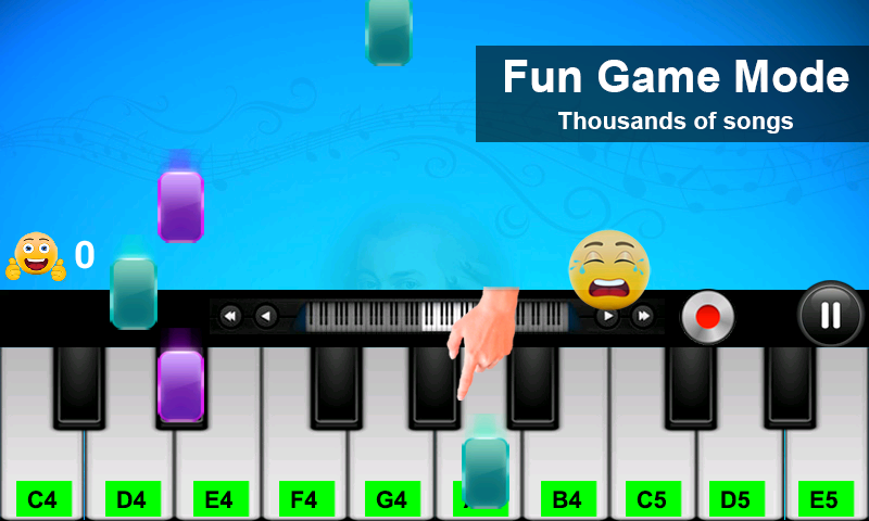 اسکرین شات 8 بازی Real Piano Teacher