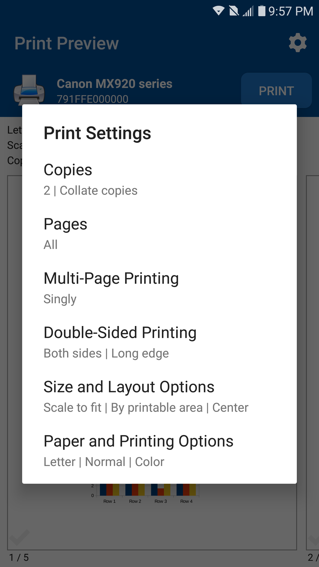 اسکرین شات 4 برنامه NokoPrint - Print from Phone