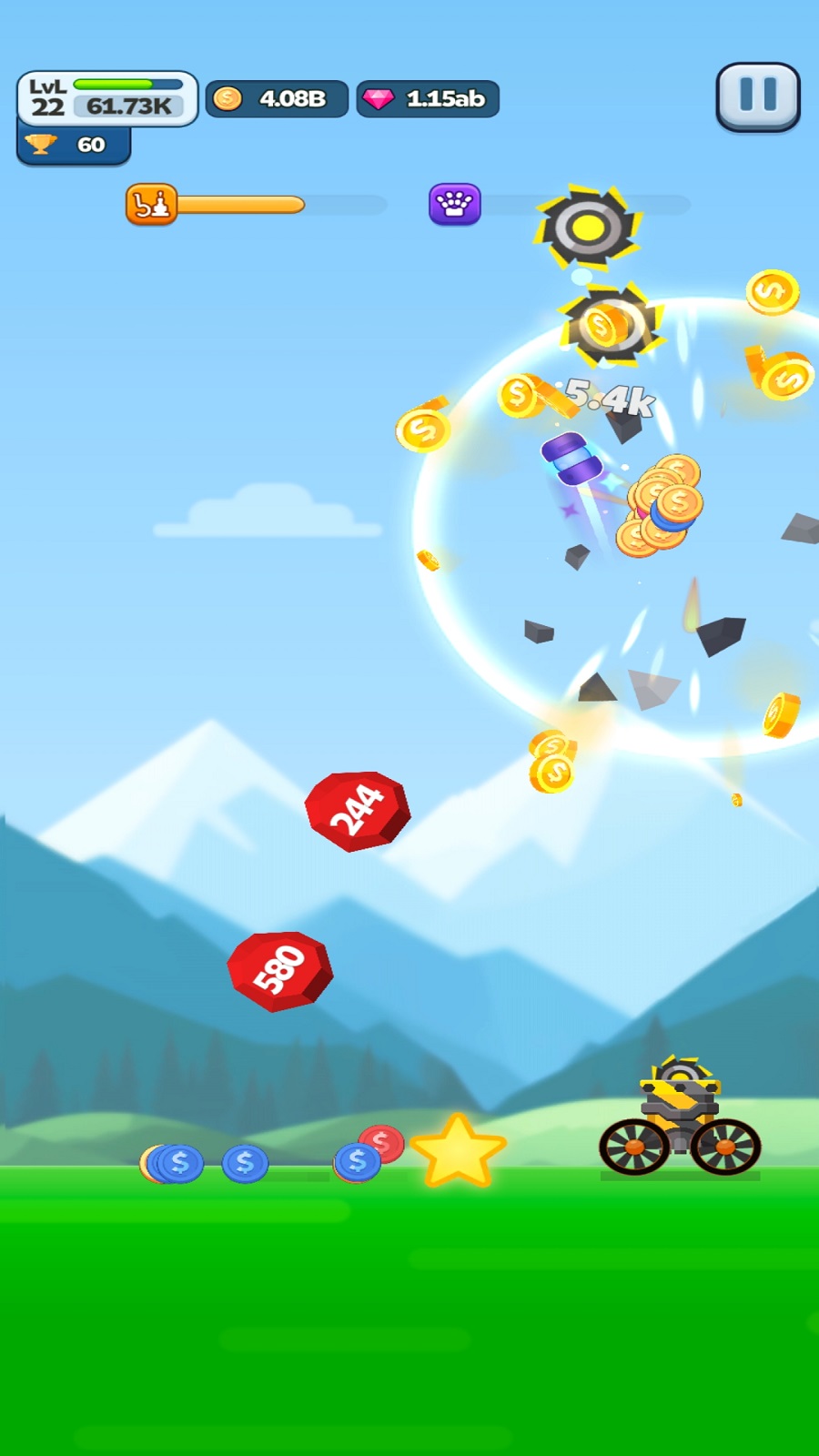 اسکرین شات 6 بازی انفجار توپ | نسخه مود شده