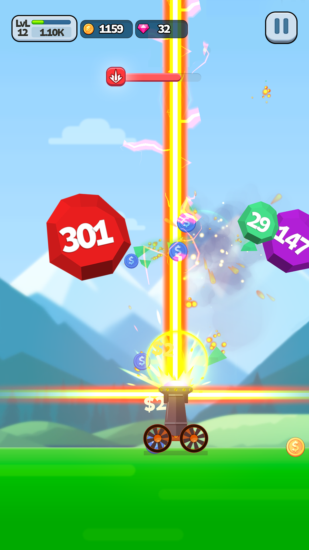 اسکرین شات 2 بازی Ball Blast Cannon blitz mania