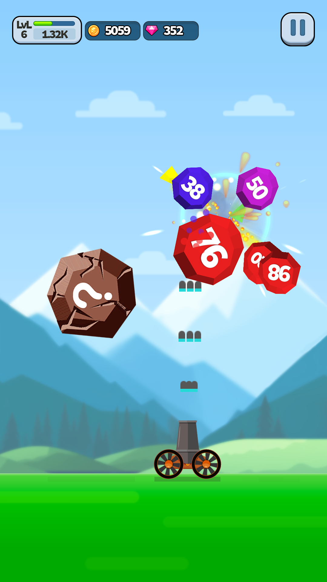 اسکرین شات 1 بازی Ball Blast Cannon blitz mania