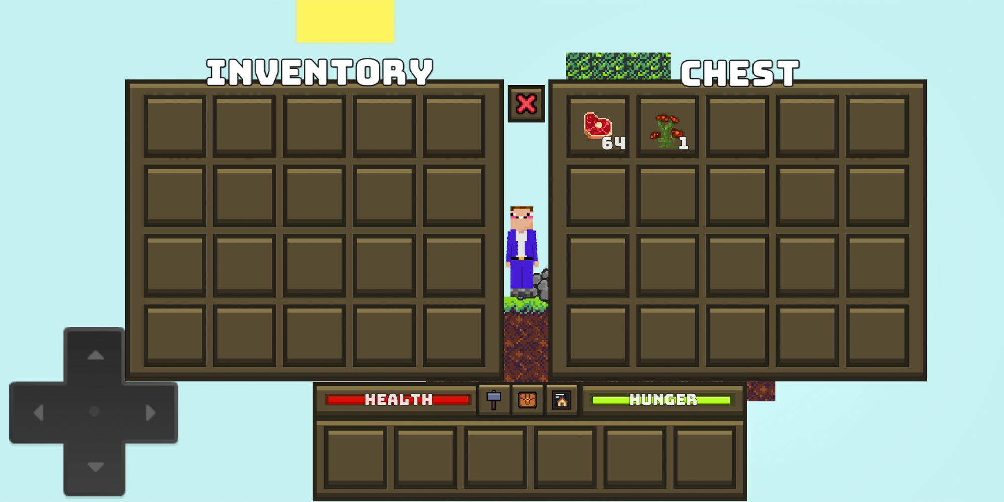 اسکرین شات 4 بازی Skyland Block Builder: Noob