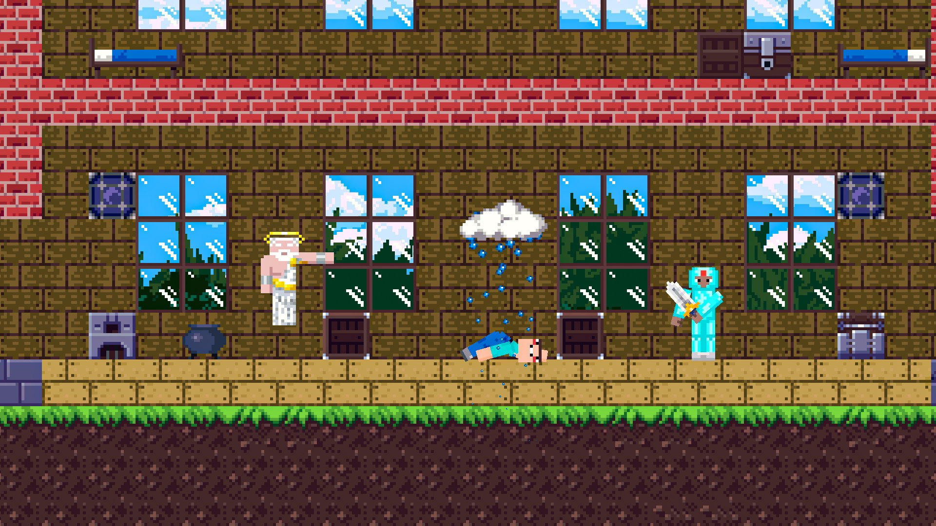 اسکرین شات 7 بازی Noob vs Pro 5: Herobrine