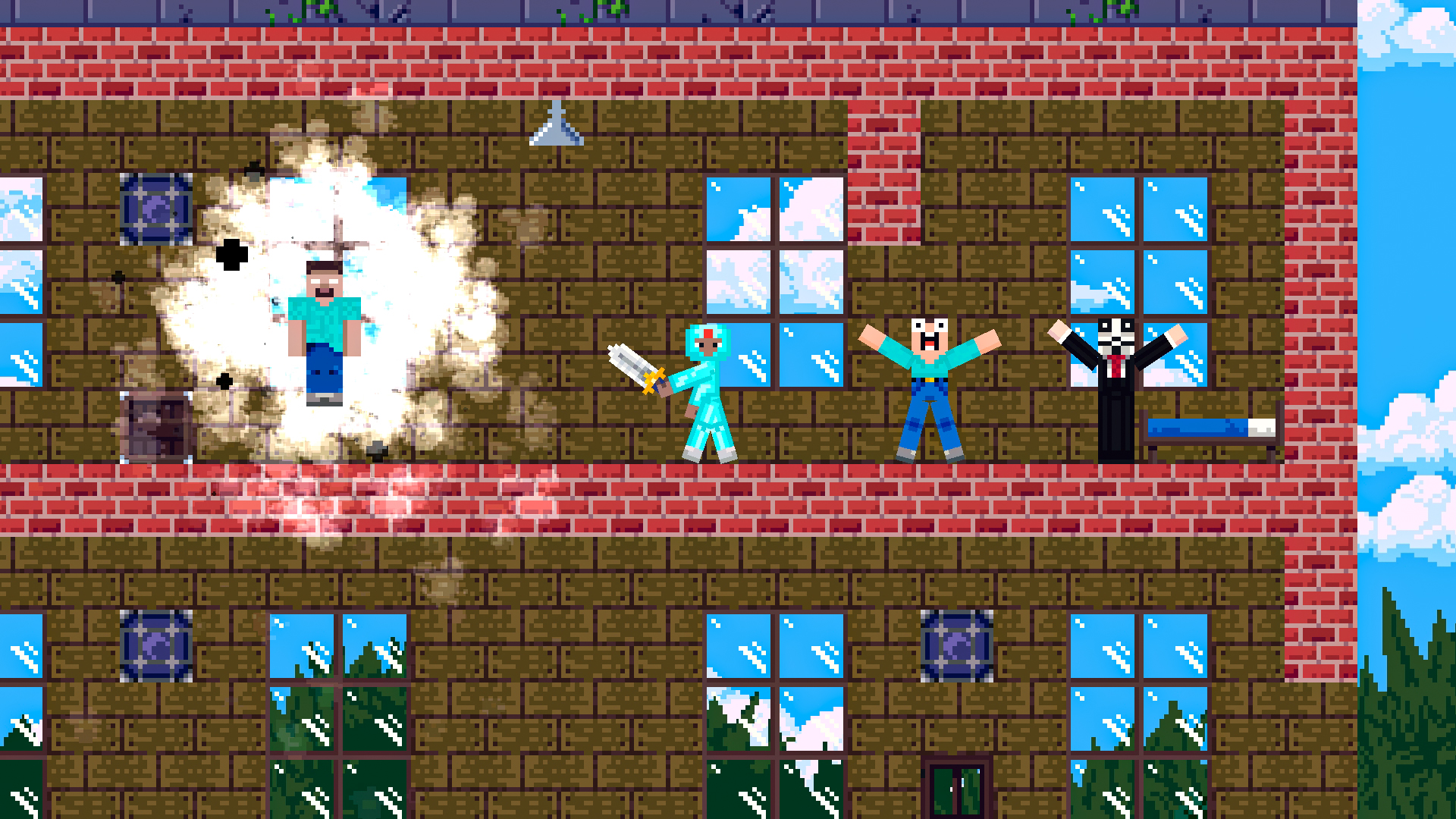 اسکرین شات 5 بازی Noob vs Pro 5: Herobrine