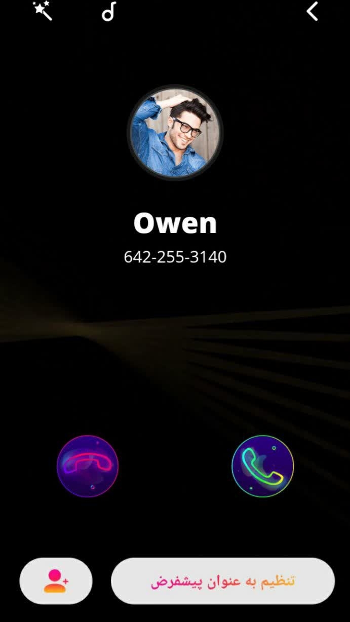 اسکرین شات 3 برنامه صفحه تماس رنگی