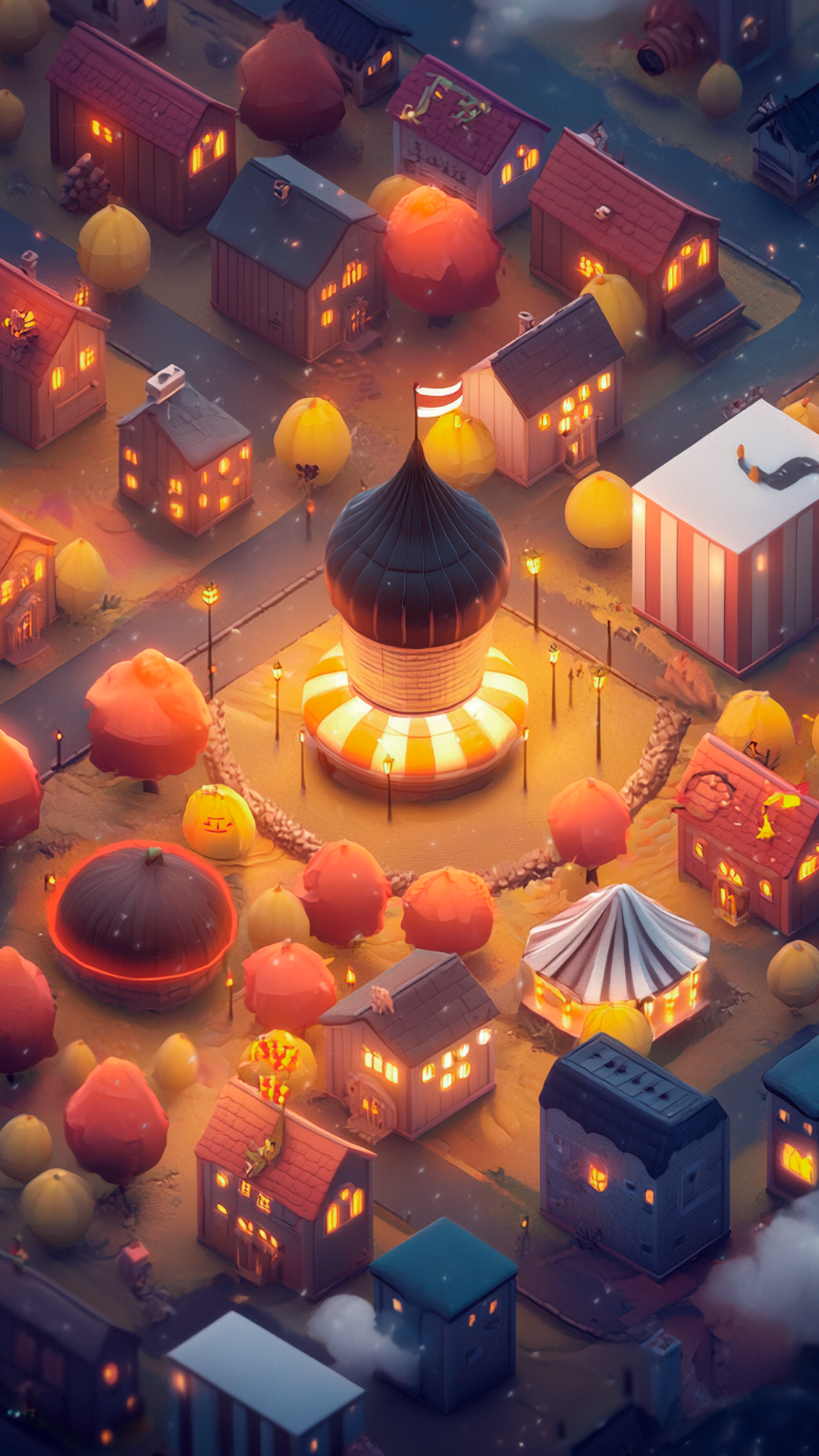اسکرین شات 3 بازی Idle Light City: Clicker Games