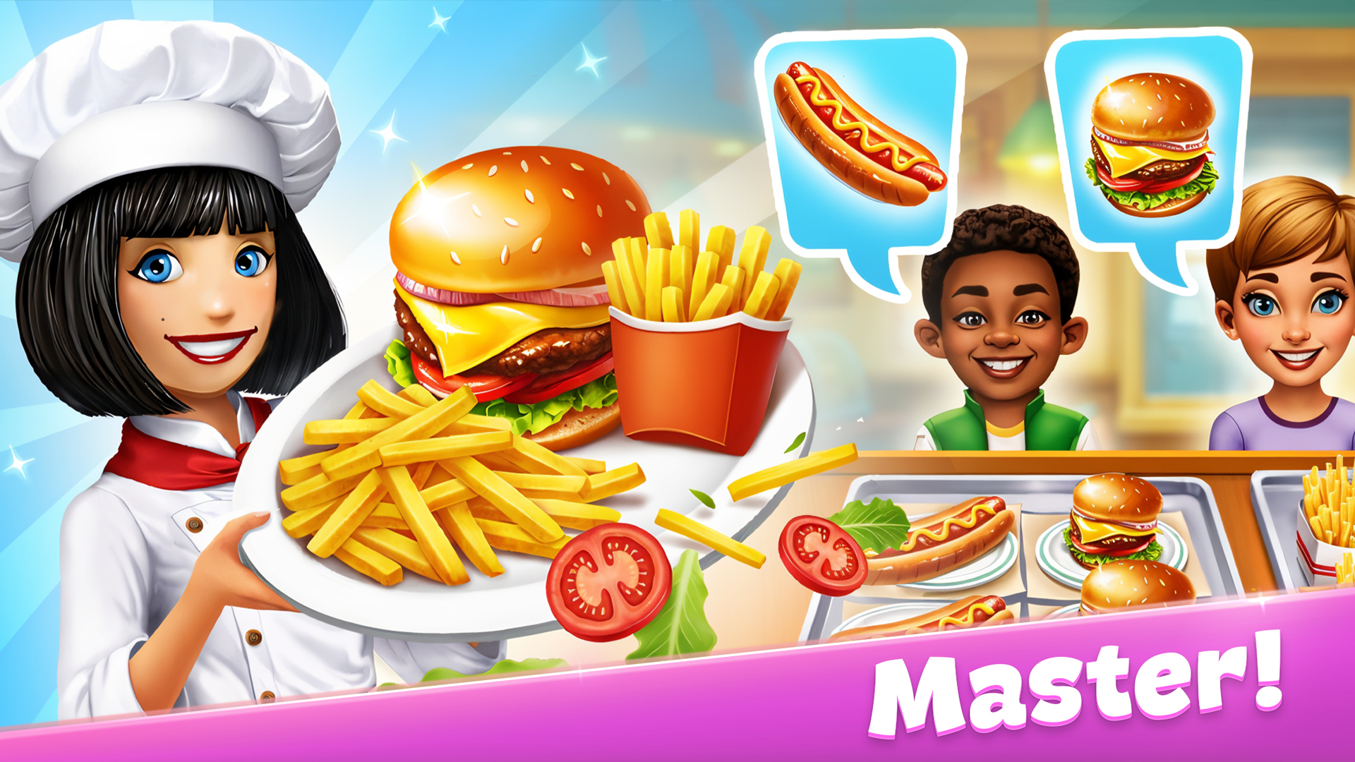 اسکرین شات 2 بازی Cooking Fever: Restaurant Game