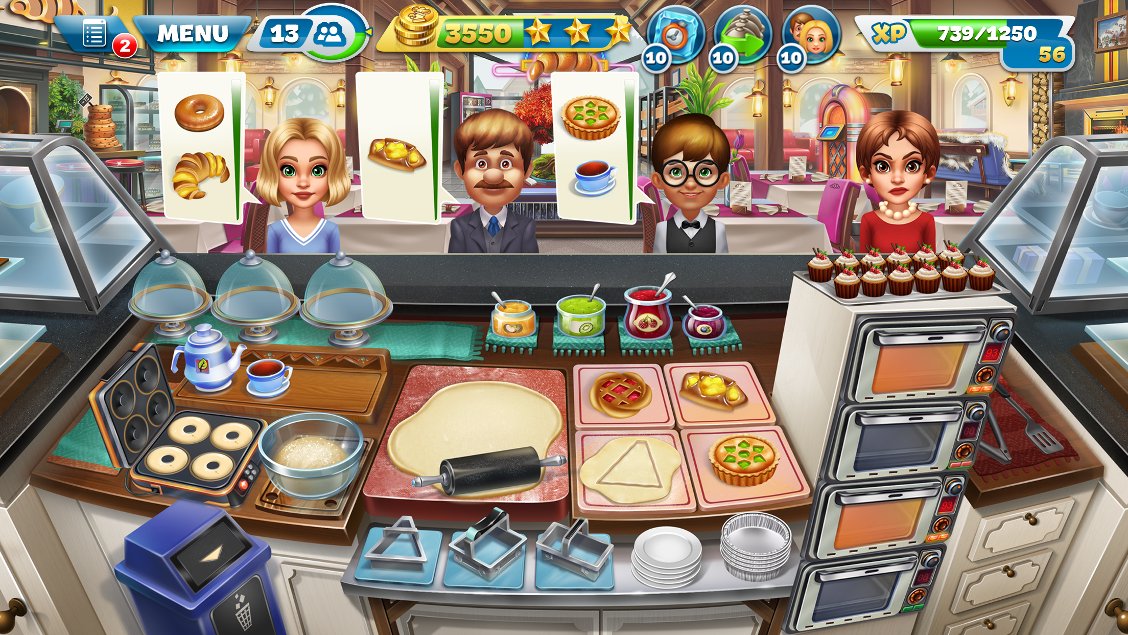 اسکرین شات 7 بازی Cooking Fever: Restaurant Game