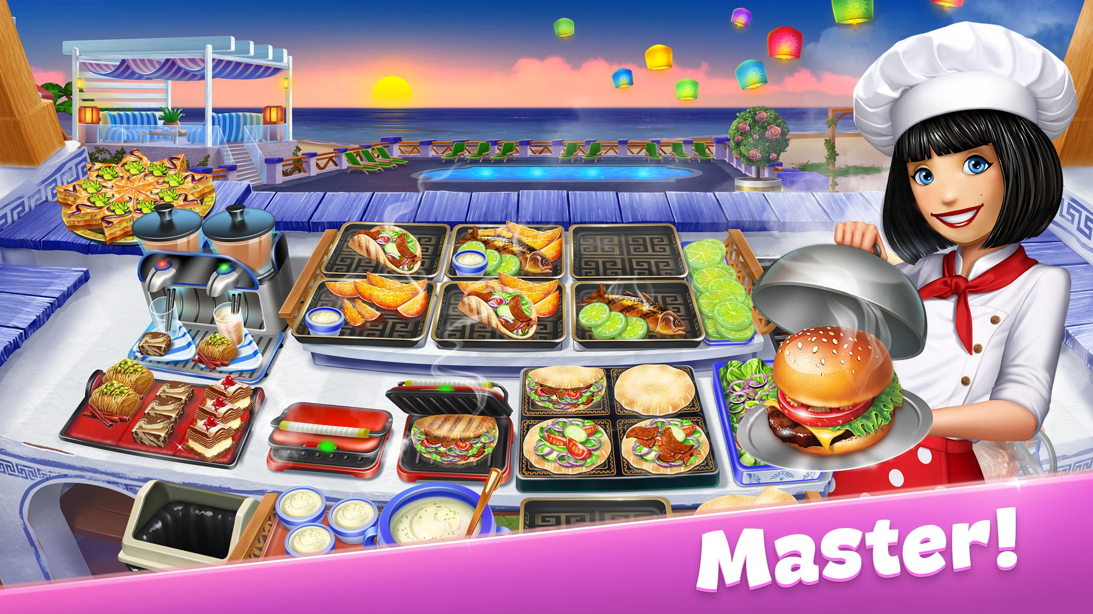 اسکرین شات 3 بازی Cooking Fever: Restaurant Game