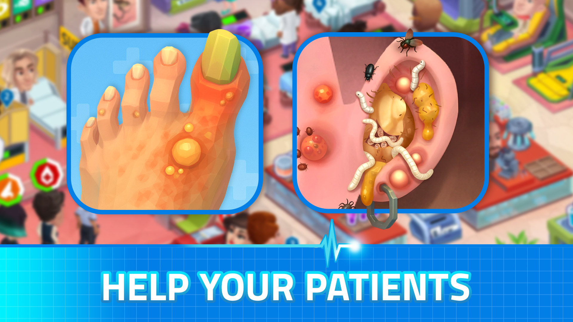 اسکرین شات 1 بازی Happy Clinic: Hospital Game