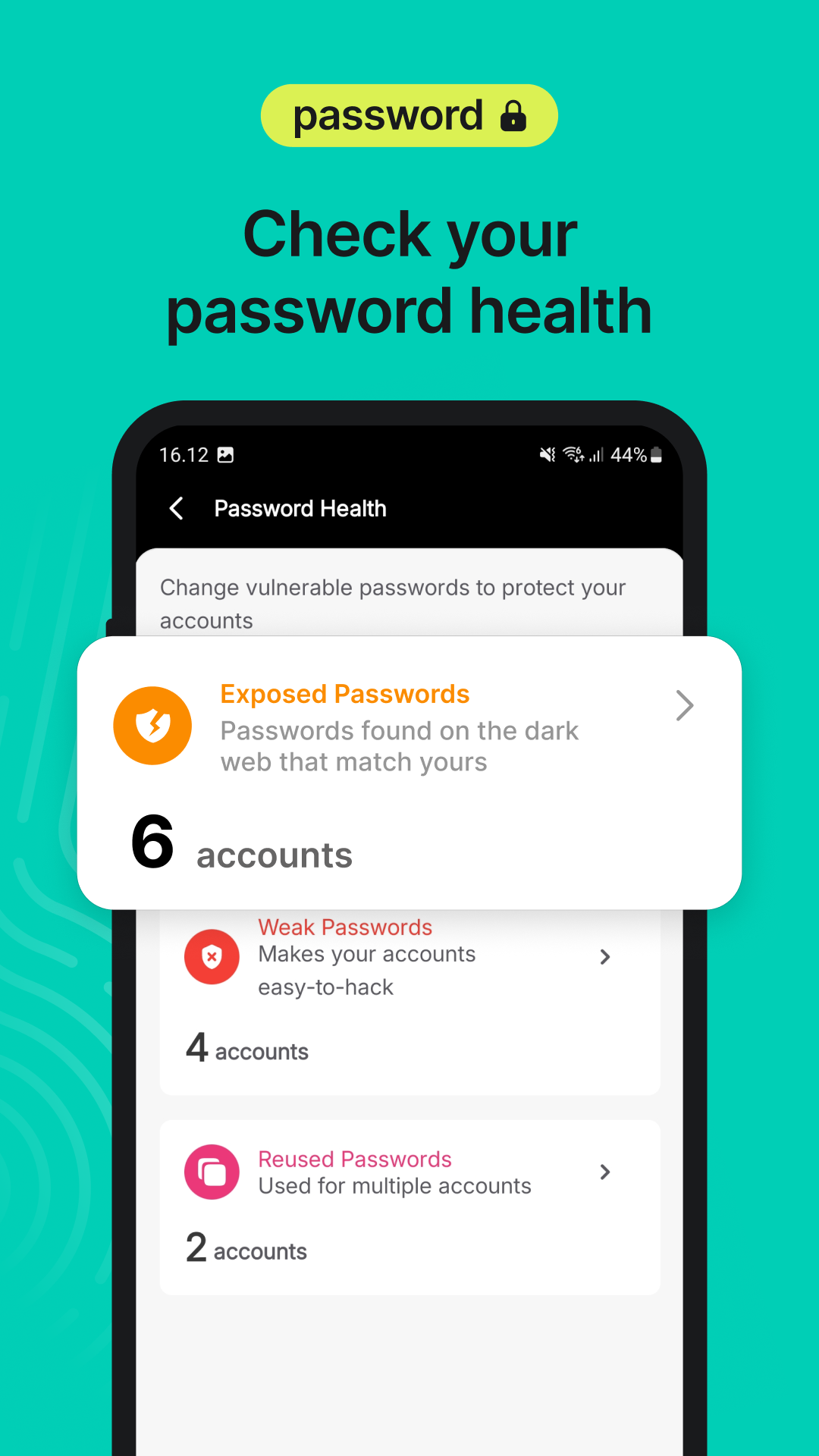 اسکرین شات 8 برنامه NordPass: Password Manager