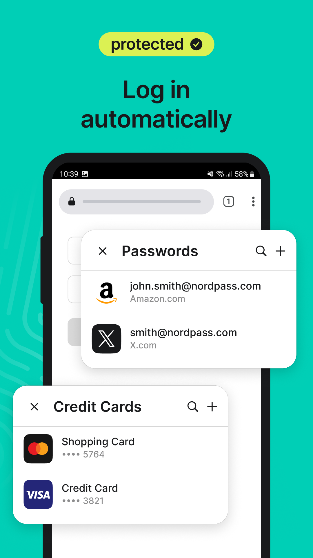 اسکرین شات 4 برنامه NordPass: Password Manager