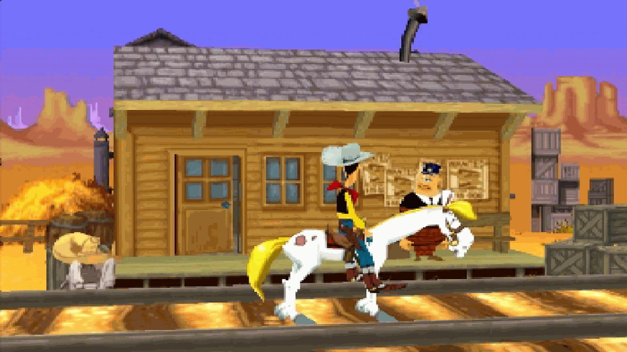 اسکرین شات 7 بازی لوک خوش شانس پلی استیشن 1