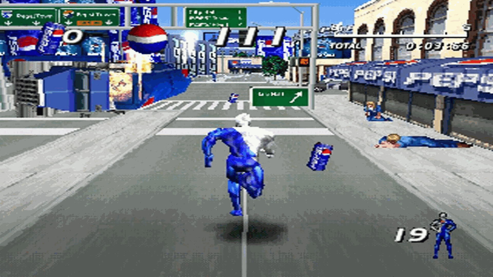 اسکرین شات 6 بازی پپسی من پلی استیشن 1