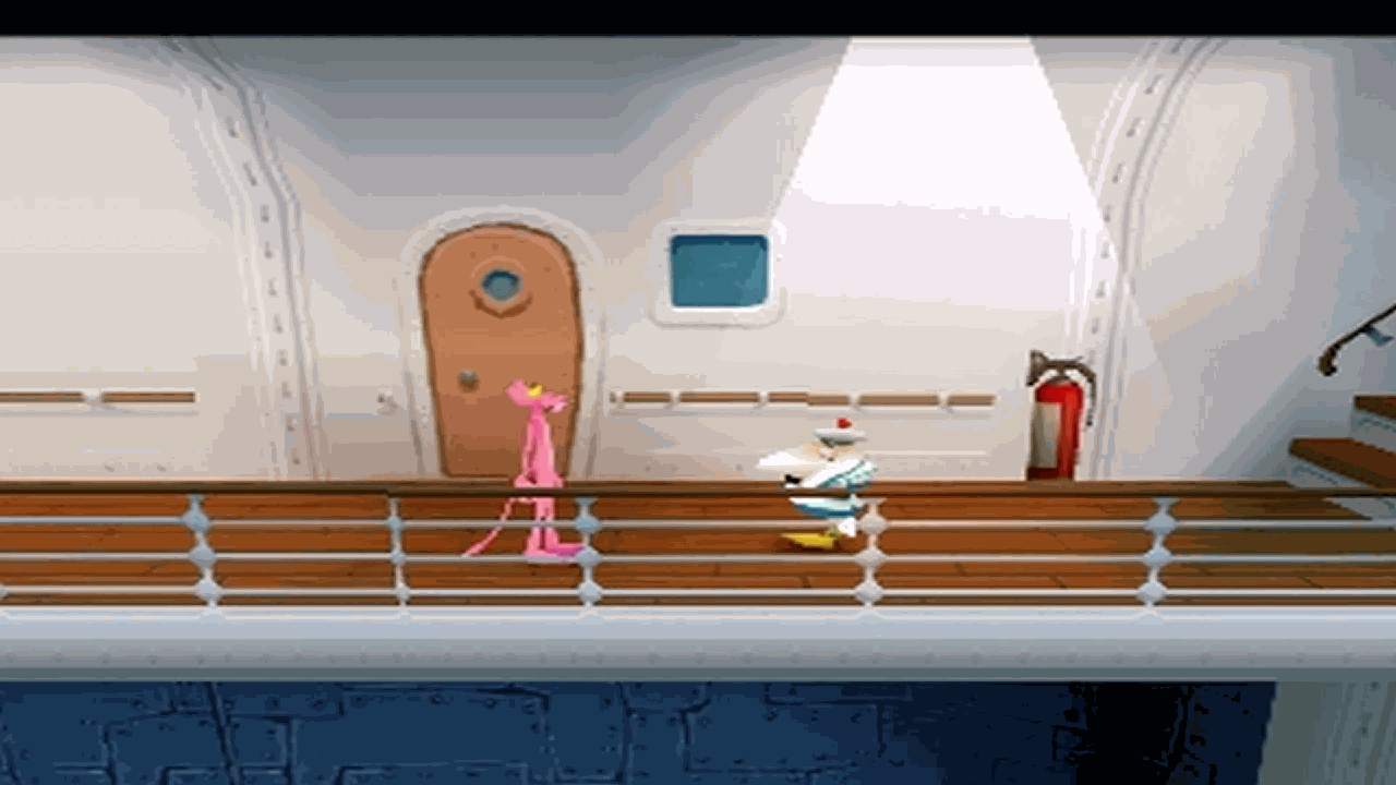 اسکرین شات 4 بازی شبیه ساز پلنگ صورتی پلی استیشن 1