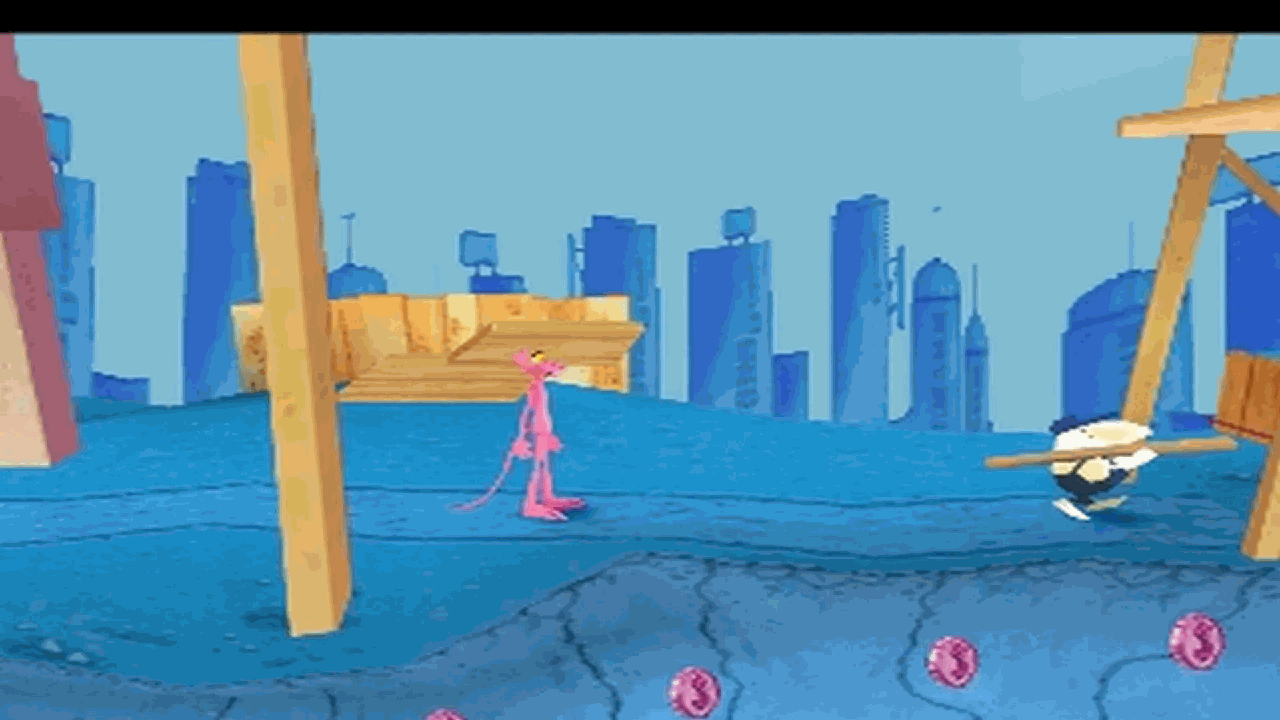 اسکرین شات 5 بازی شبیه ساز پلنگ صورتی پلی استیشن 1