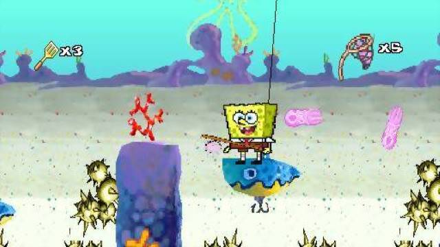 اسکرین شات 7 بازی شبیه ساز باب اسفنجی پلی استیشن 1