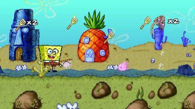 اسکرین شات 10 بازی شبیه ساز باب اسفنجی پلی استیشن 1