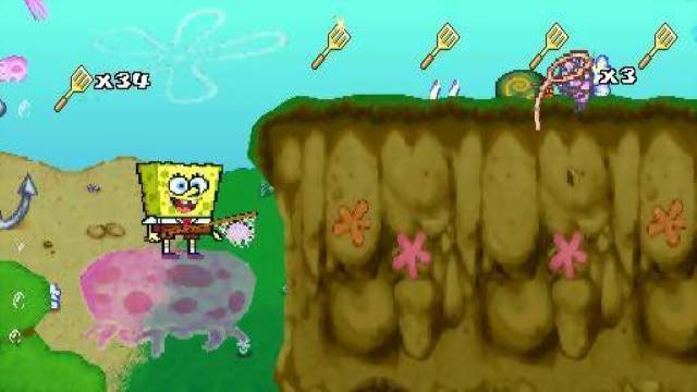 اسکرین شات 11 بازی شبیه ساز باب اسفنجی پلی استیشن 1