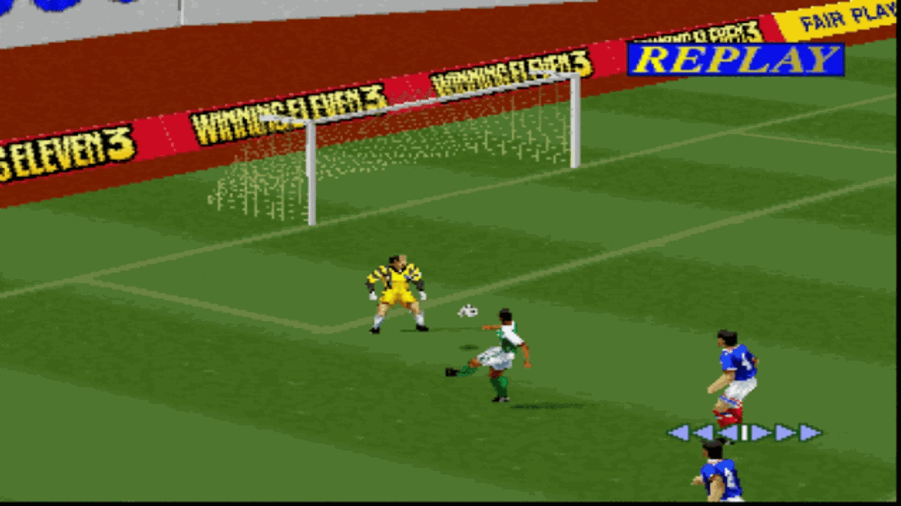 اسکرین شات 23 بازی فوتبال 98 (صدا دار) پلی استیشن 1