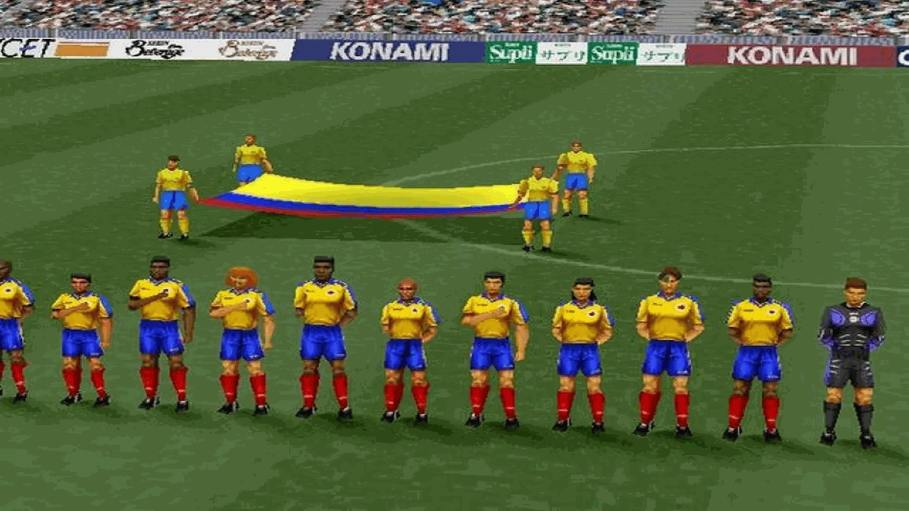 اسکرین شات 19 بازی فوتبال 98 (صدا دار) پلی استیشن 1