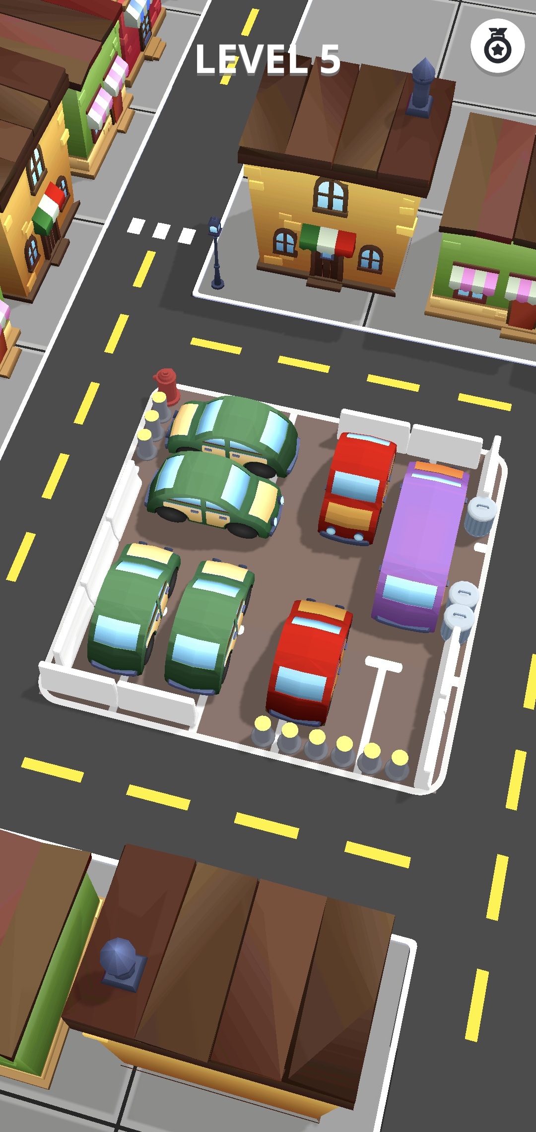 اسکرین شات 3 بازی Car Parking Jam 3D: Move it!