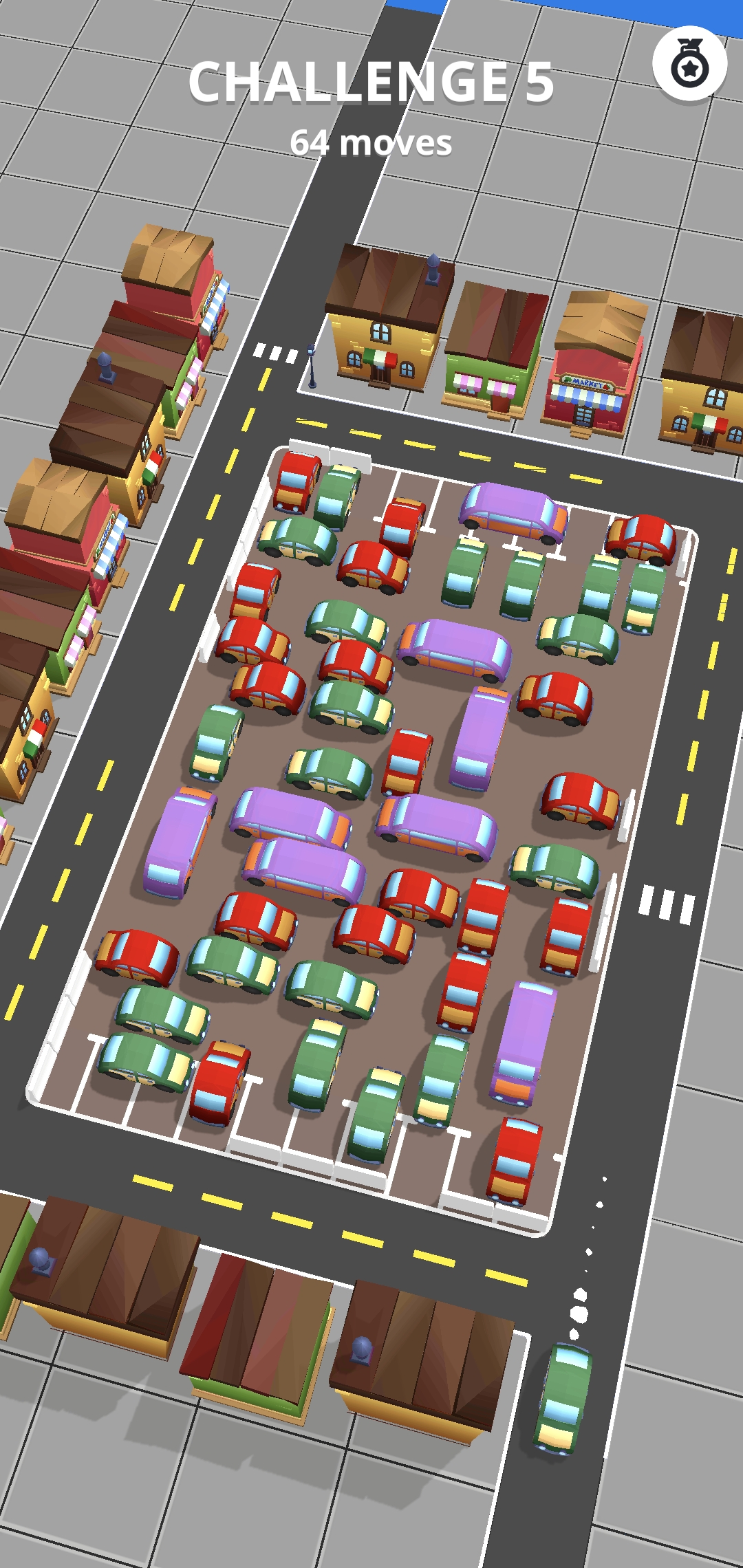 اسکرین شات 2 بازی Car Parking Jam 3D: Move it!