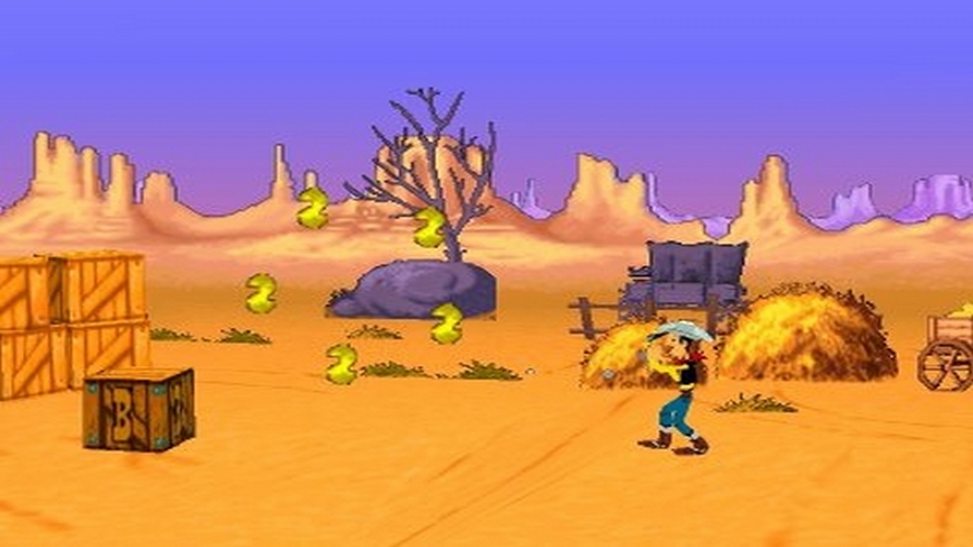 اسکرین شات 3 بازی شبیه ساز لوک خوش شانس پلی استیشن 1