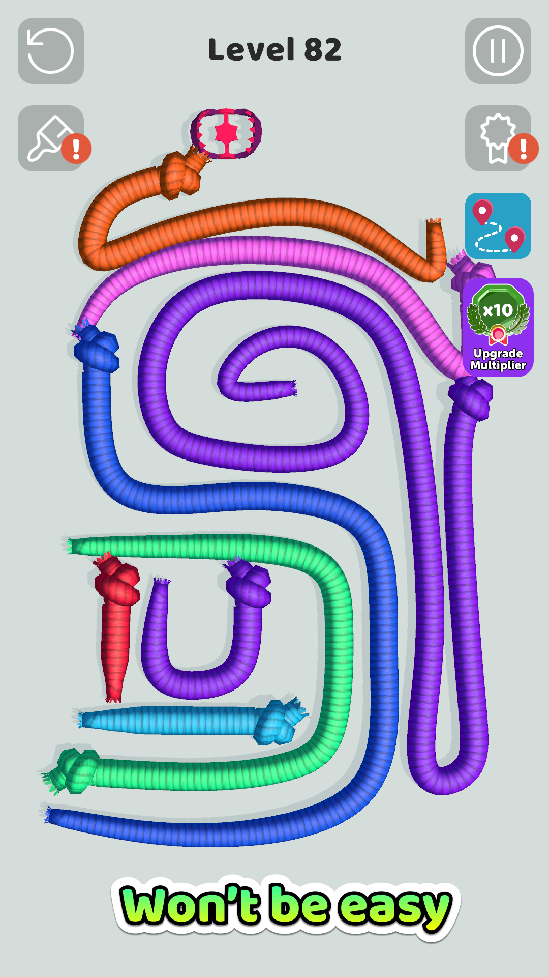 اسکرین شات 4 بازی Tangled Snakes