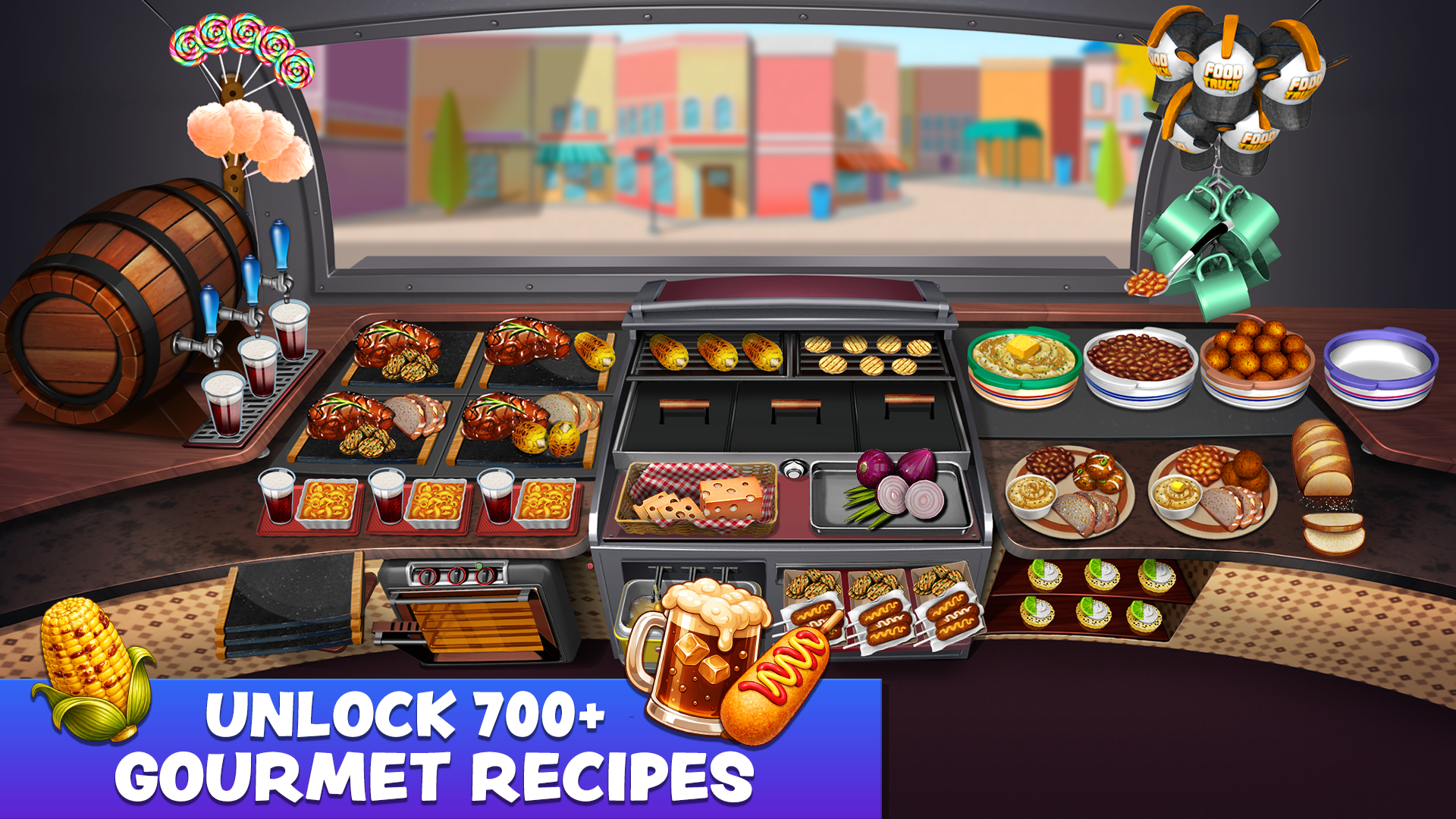 اسکرین شات 3 بازی Food Truck Chef™ Cooking Games