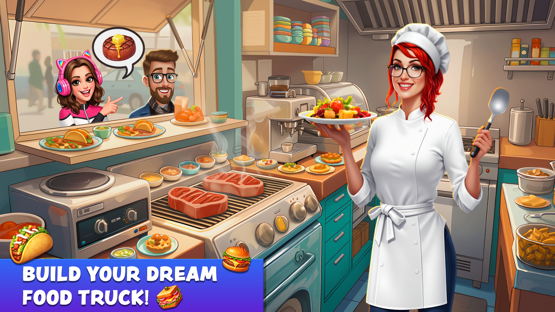 اسکرین شات 1 بازی Food Truck Chef™ Cooking Games