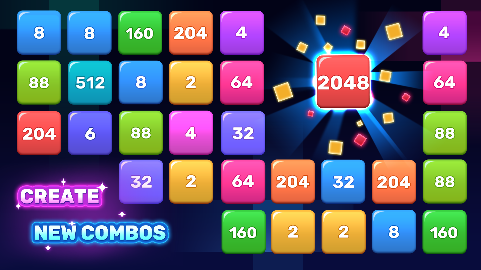 اسکرین شات 7 بازی 2248 Blast: Merge Puzzle