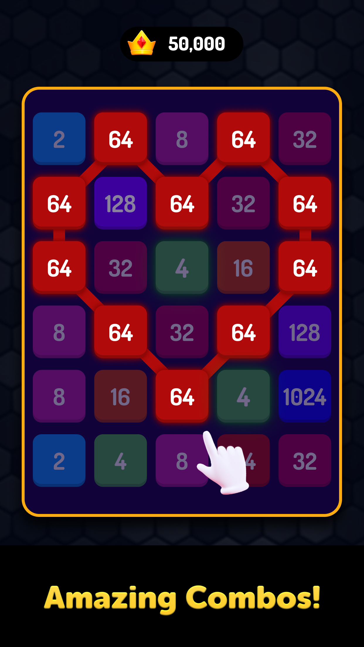 اسکرین شات 5 بازی 2248 Numbers Merge: Two Square