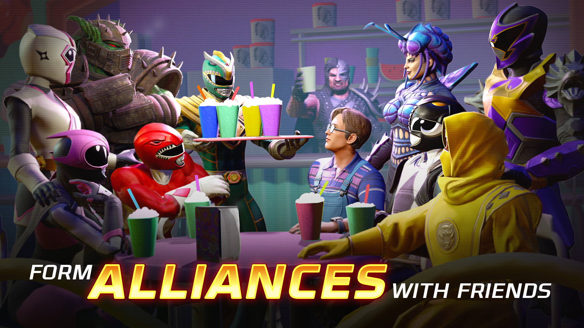 اسکرین شات 3 بازی Power Rangers: Legacy Wars