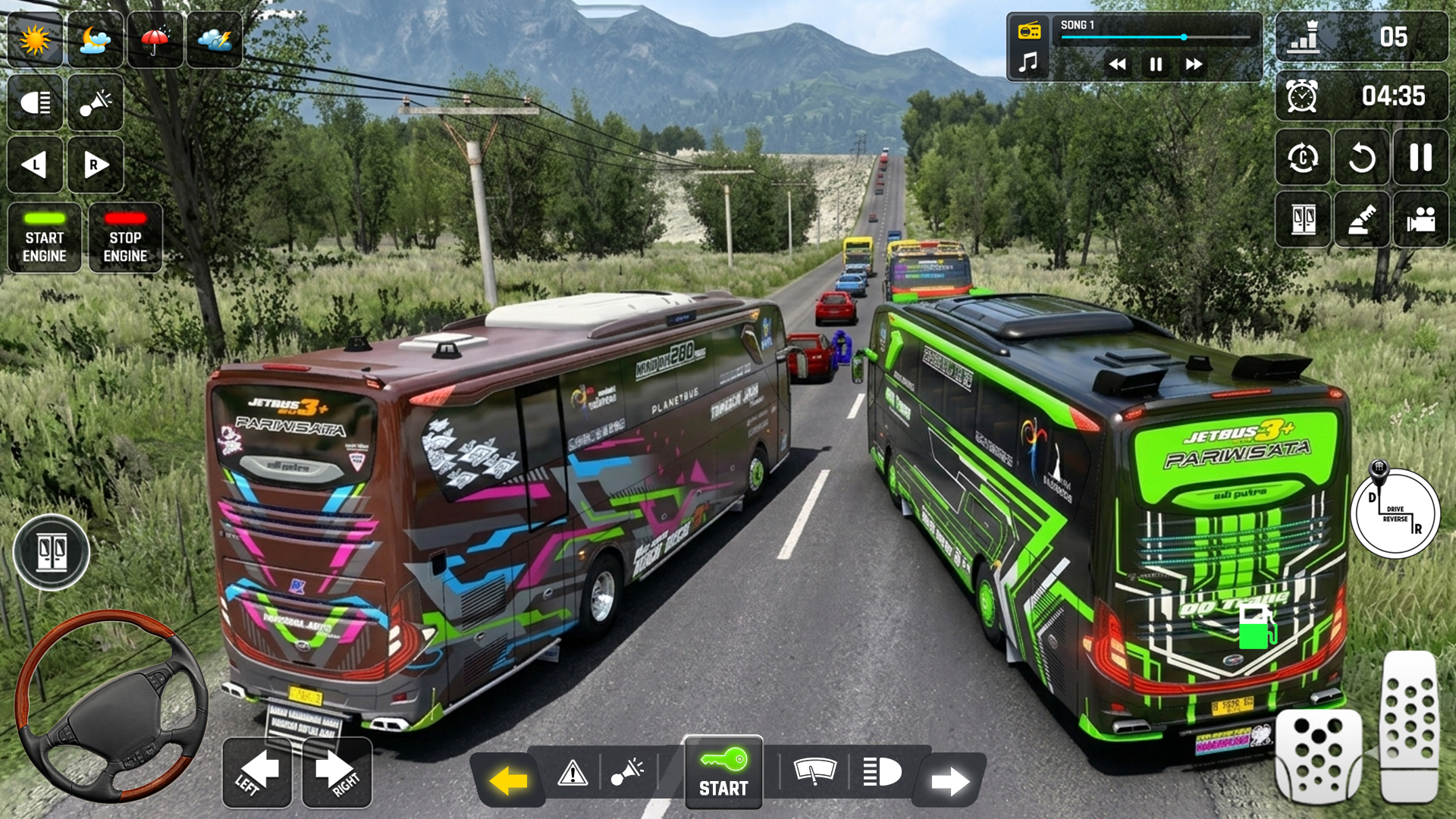 اسکرین شات 4 بازی Bus Driving Passenger Bus Game