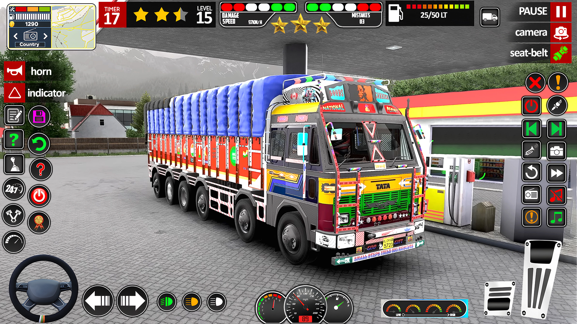 اسکرین شات 1 بازی Indian Truck Driving Simulator