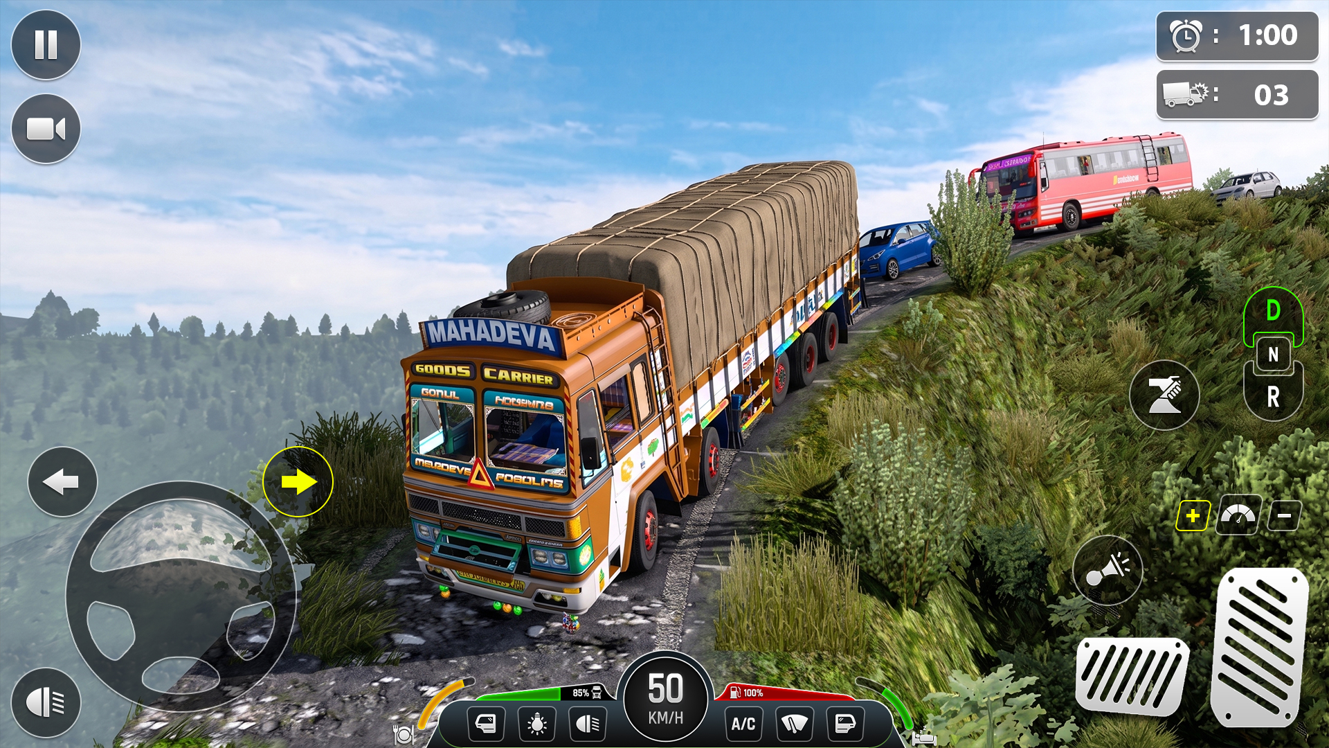 اسکرین شات 4 بازی Indian Truck Driving Simulator