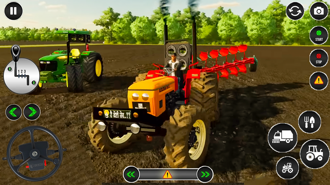اسکرین شات 4 بازی Real Tractor Modern Farming 3D
