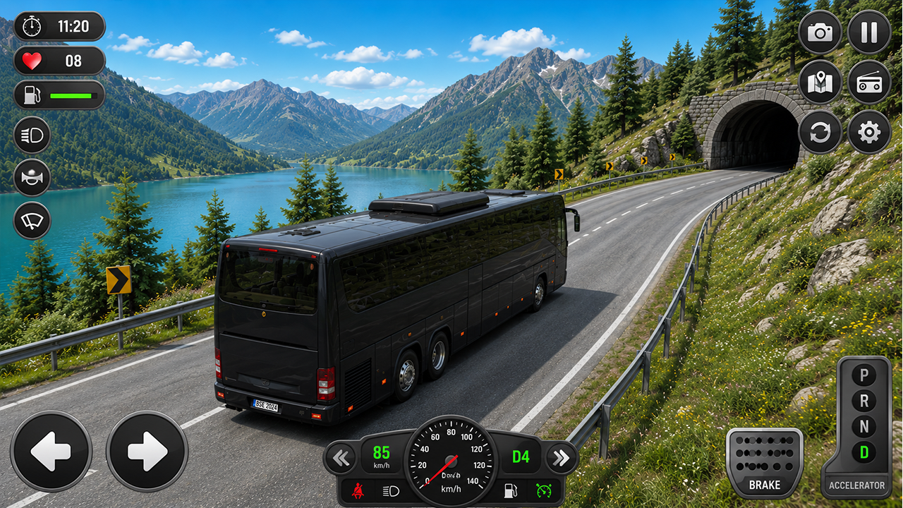 اسکرین شات 4 بازی Bus Simulator: City Coach Game