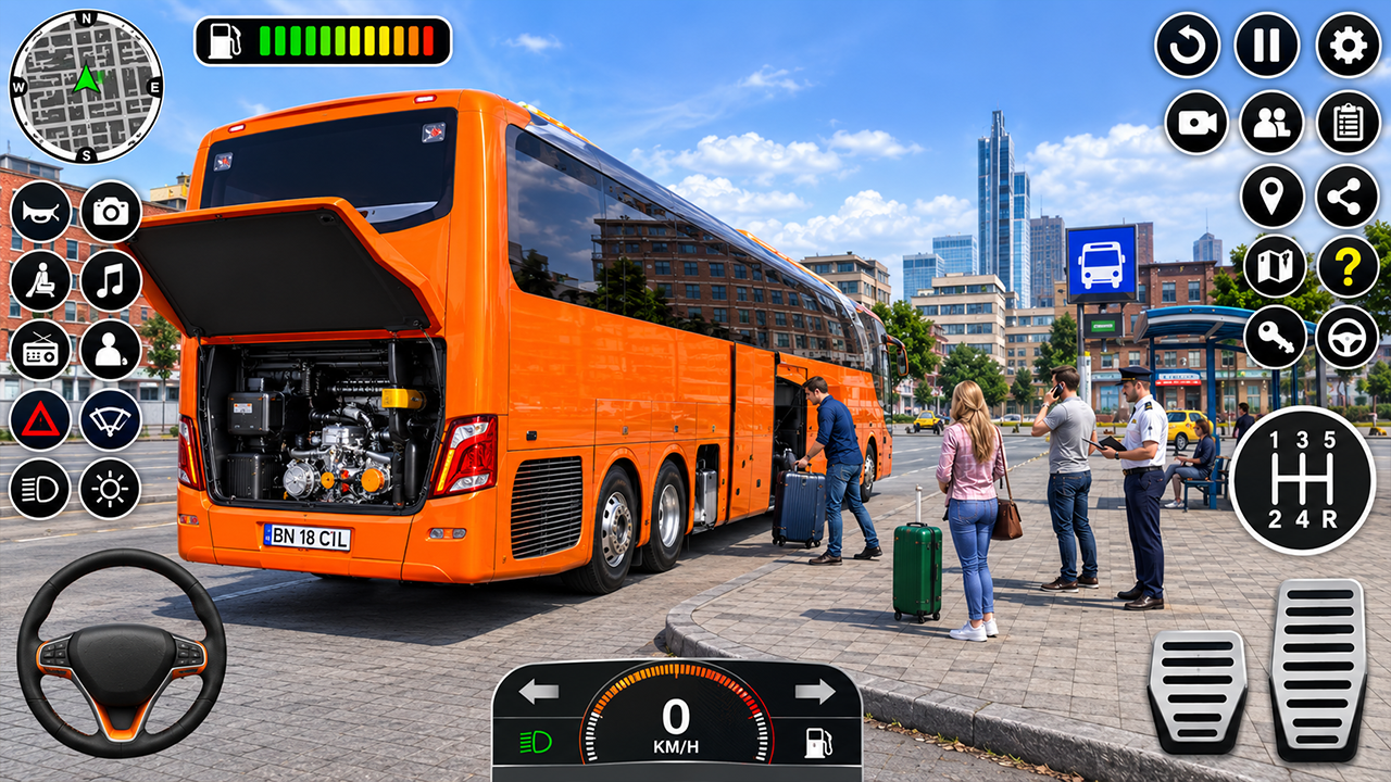 اسکرین شات 6 بازی Bus Simulator: City Coach Game