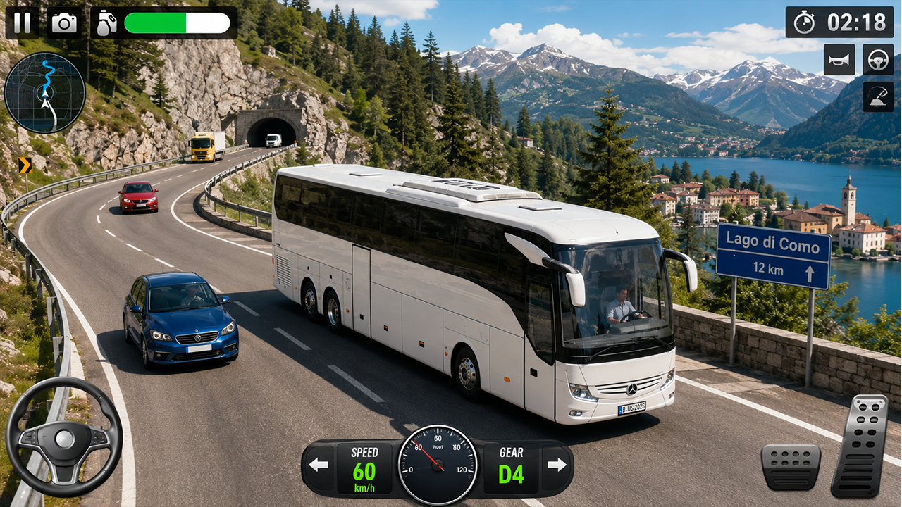 اسکرین شات 5 بازی Bus Simulator: City Coach Game